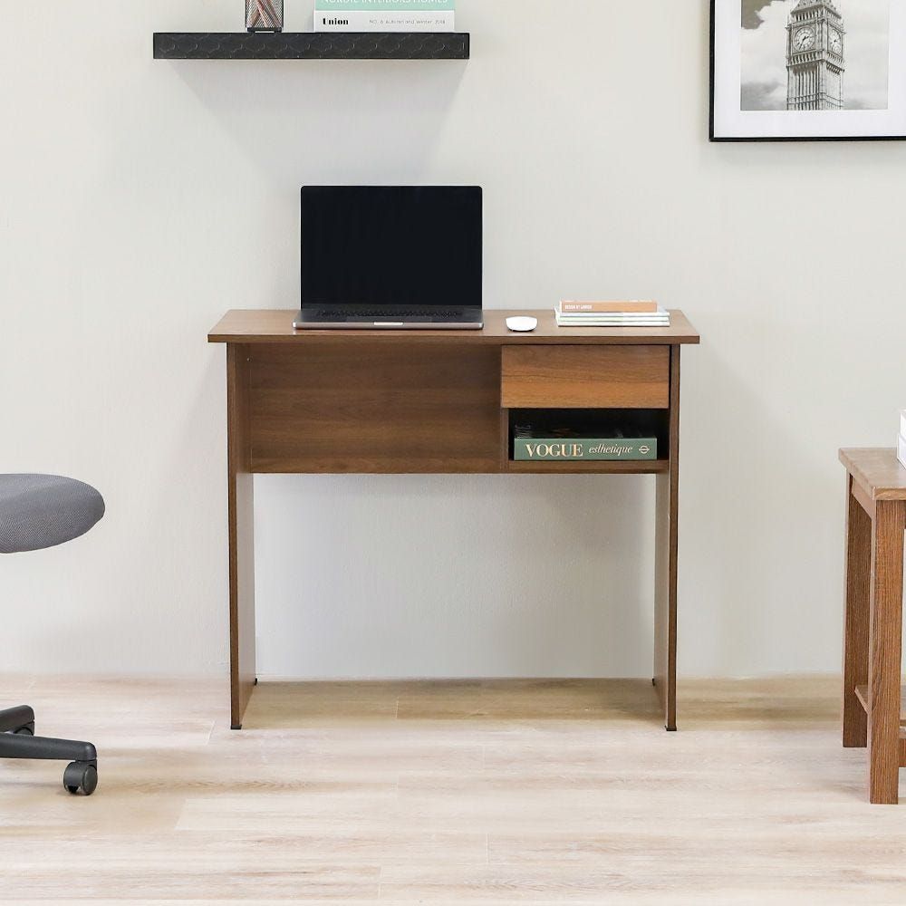 Maura Study Desk with 1 Drawer-Columbia