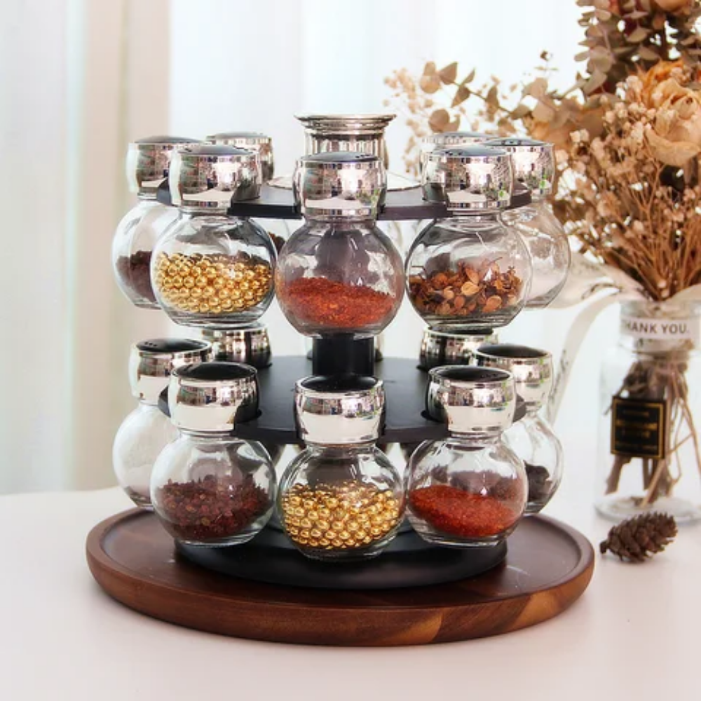 Spice Racks & Jars