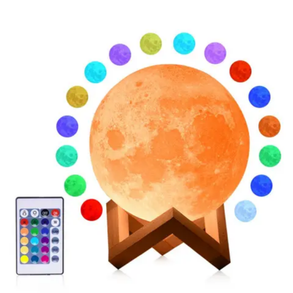 Buy 16-Colors LED Moon Style Light Multicolour 17Cm Online | Danube ...