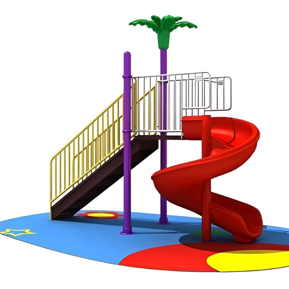 Buy MYTS Outddor Spiral Kids Slide Online | Danube Home UAE